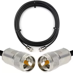 Coaxial UHF Cable Rangeful HF240 50 Ohm, 3 m, PL-PL connectors