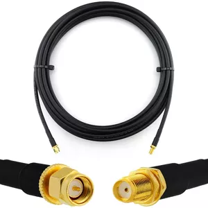 Коаксиальный кабель Rangeful HF240 SMA папа — SMA мама 50 Ω 0,3 м