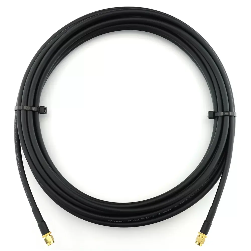 Коаксиальный кабель Rangeful HF240 SMA male–SMA male 2 м Photo 4