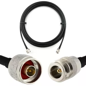 Коаксиальный кабель Rangeful HF240 50 Ом N-папа — N-мама, 1 м