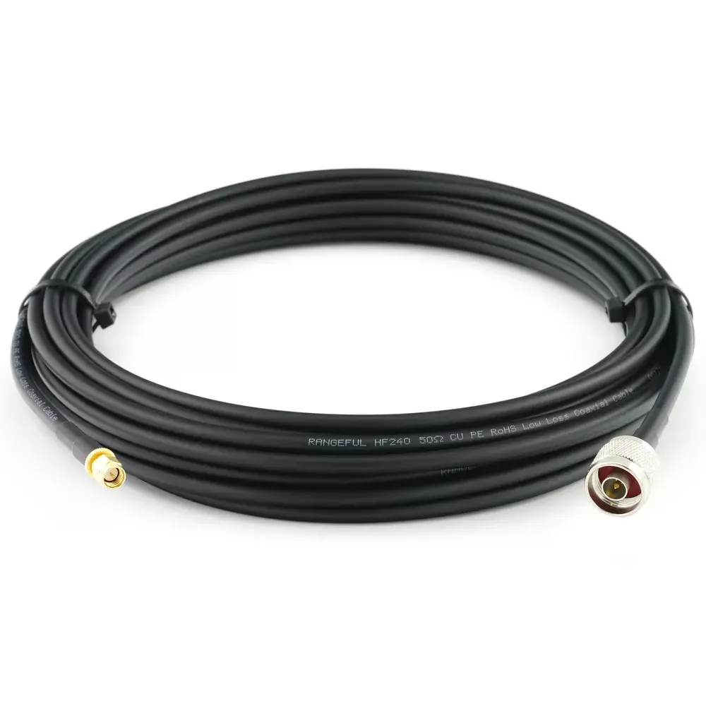 Coaxial cable Rangeful HF240 SMA male to N male 0.5 m Photo 2