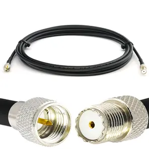 Coaxial cable Rangeful Mini UHF male to Mini UHF female RG58 50 Ω 0.3 m