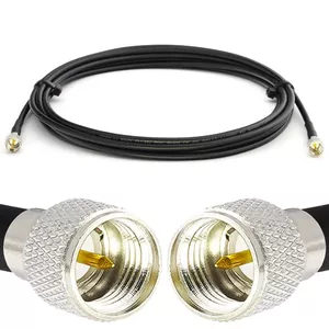 Coaxial cable Rangeful Mini UHF male to Mini UHF male RG58 50 Ω 0.5 m