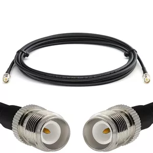 Coaxial cable Rangeful RP‑TNC female to RP‑TNC female RG58 50 Ω 0.3 m