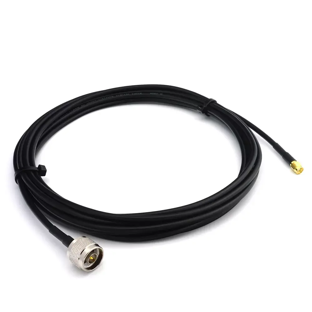 Коаксиальный кабель Rangeful RP‑SMA — N RG58 50Ω 7м Photo 3
