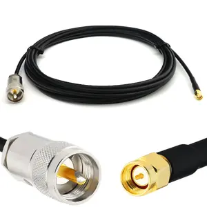 Coaxial cable Rangeful SMA (female) to PL259 UHF (male), RG58/U, 50 Ω, 5 m