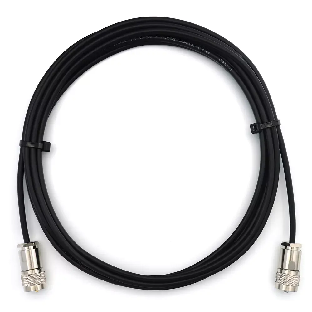 Coaxial cable Rangeful RG58 PL259–PL259 0.5 m Photo 2