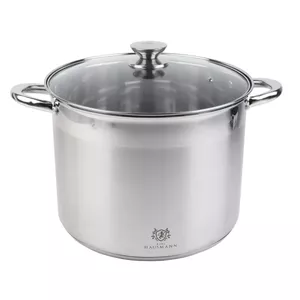 Stockpot Prymus-AGD Solid Kettle 30 cm, 16 L, stainless steel with lid