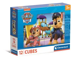 Clementoni 41194 Learning Toy Paw Patrol Picture Blocks for Children from 3 Years
