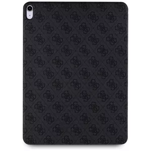 Planšetdatora maciņš GUESS GUFC13RM24PS4SGK 13" iPad, melns, magnētiska aizdare, 4G saderīgs, liels logo