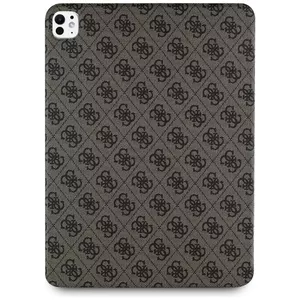Protective magnetic brown GUESS iPad case GUFC13PM24PS4SGW with large logo