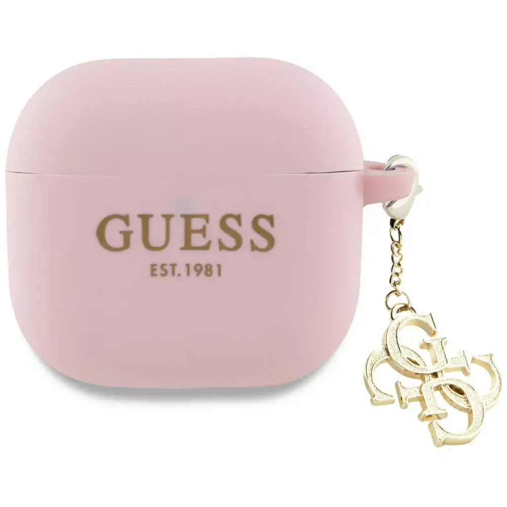 GUESS AirPods 4G silicone case GUA4LECG4P Photo 3