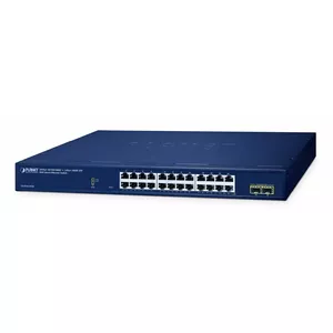 Managed Switch PLANET 24-Port 10/100/1000T + 2-Port L2 Gigabit Ethernet