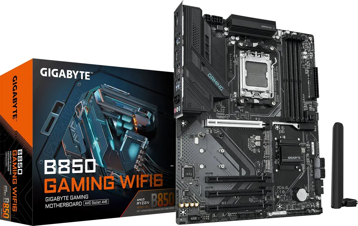 Mātesplate GIGABYTE B850 GAMING WIFI6, AMD
