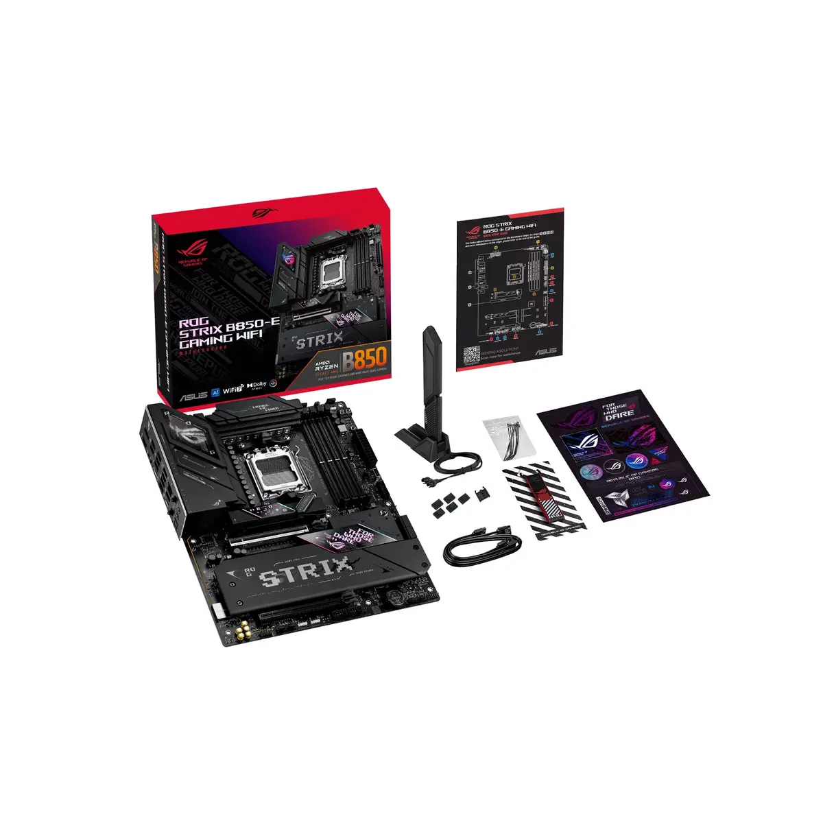 Mātesplate ASUS ROG STRIX B850‑E GAMING WIFI Photo 14