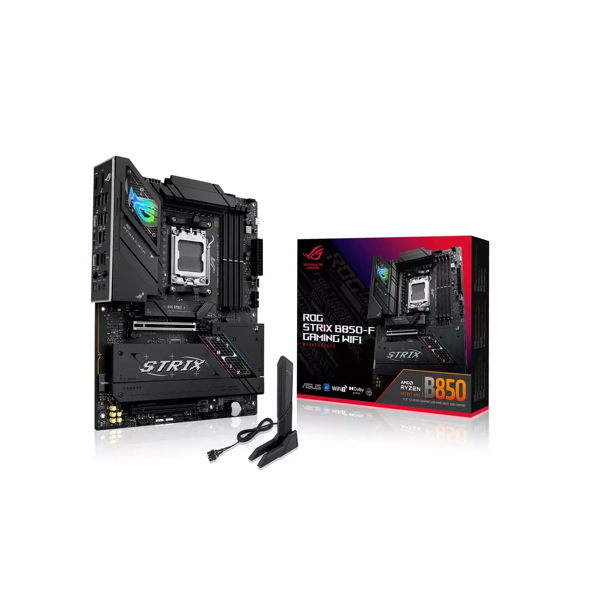 Mātesplate ASUS ROG STRIX B850-F GAMING WIFI Photo 15
