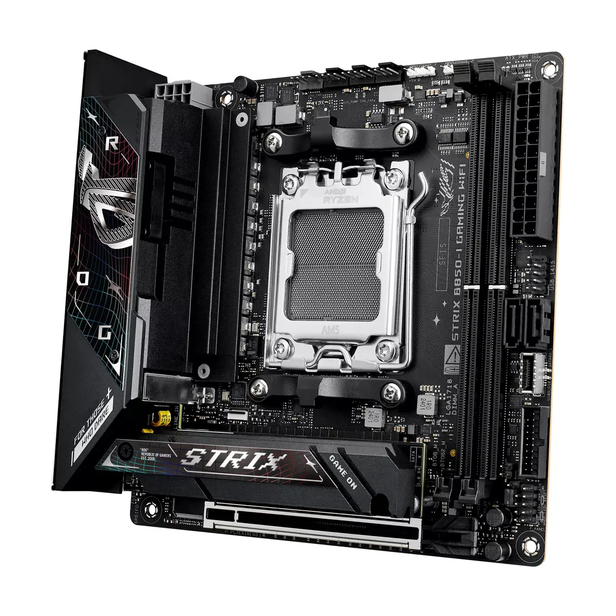 ASUS ROG STRIX B850-I GAMING WIFI mini ITX mātesplate Photo 4