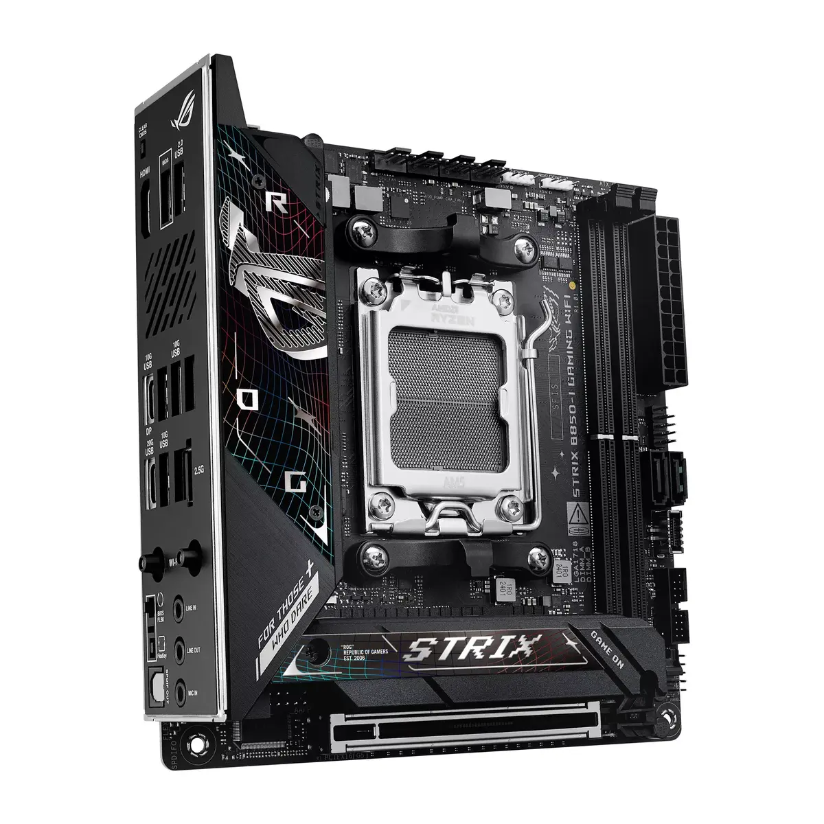 ASUS ROG STRIX B850-I GAMING WIFI mini ITX mātesplate Photo 6