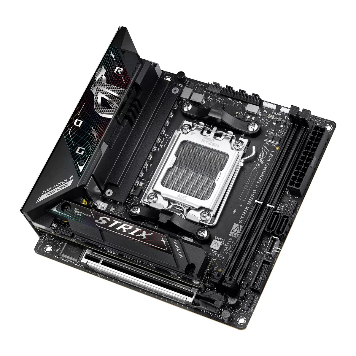 ASUS ROG STRIX B850-I GAMING WIFI mini ITX mātesplate Photo 10