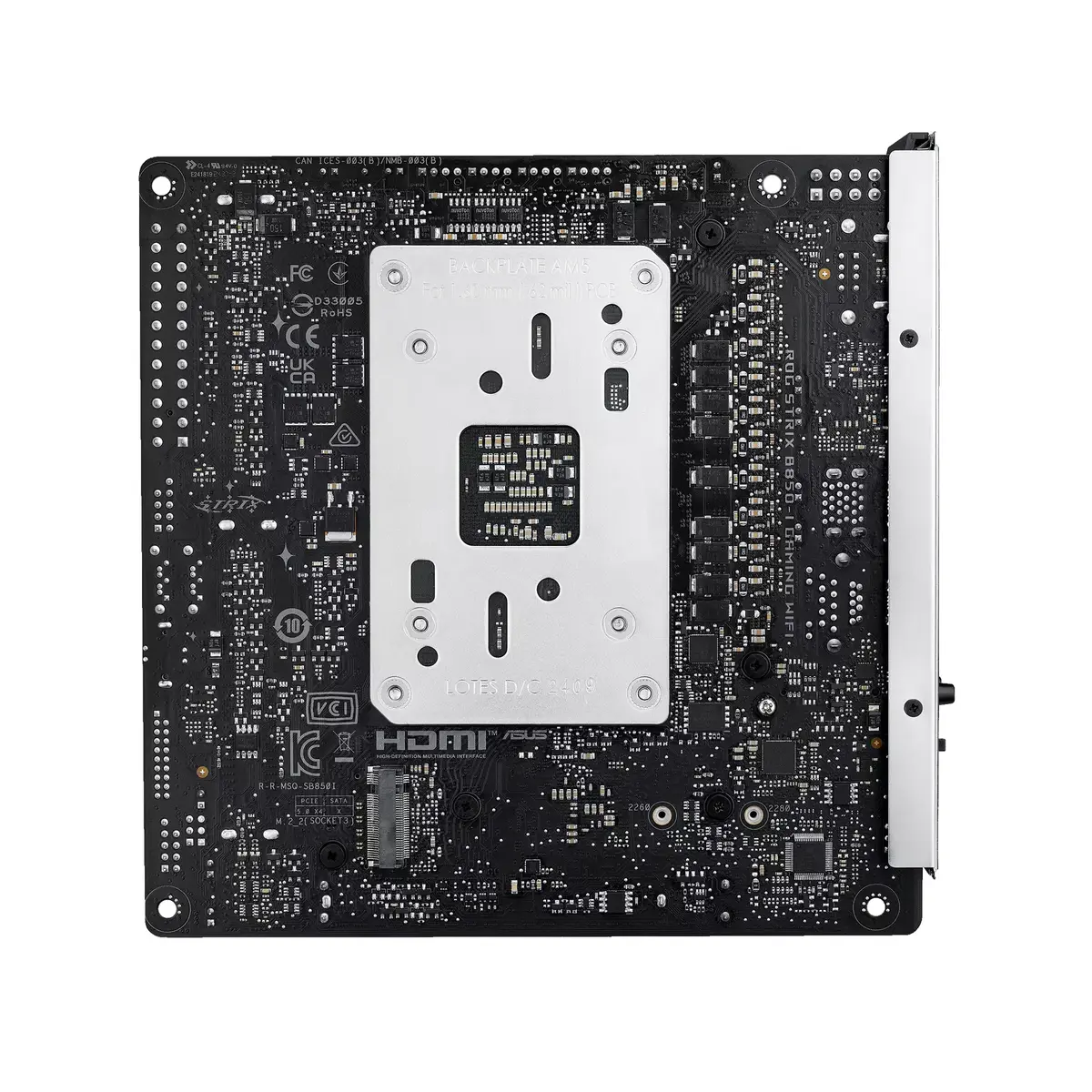 ASUS ROG STRIX B850-I GAMING WIFI mini ITX mātesplate Photo 15