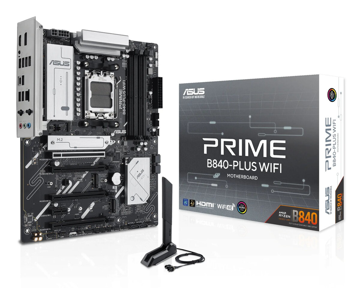 Asus PRIME B840-PLUS WIFI ATX mātesplate