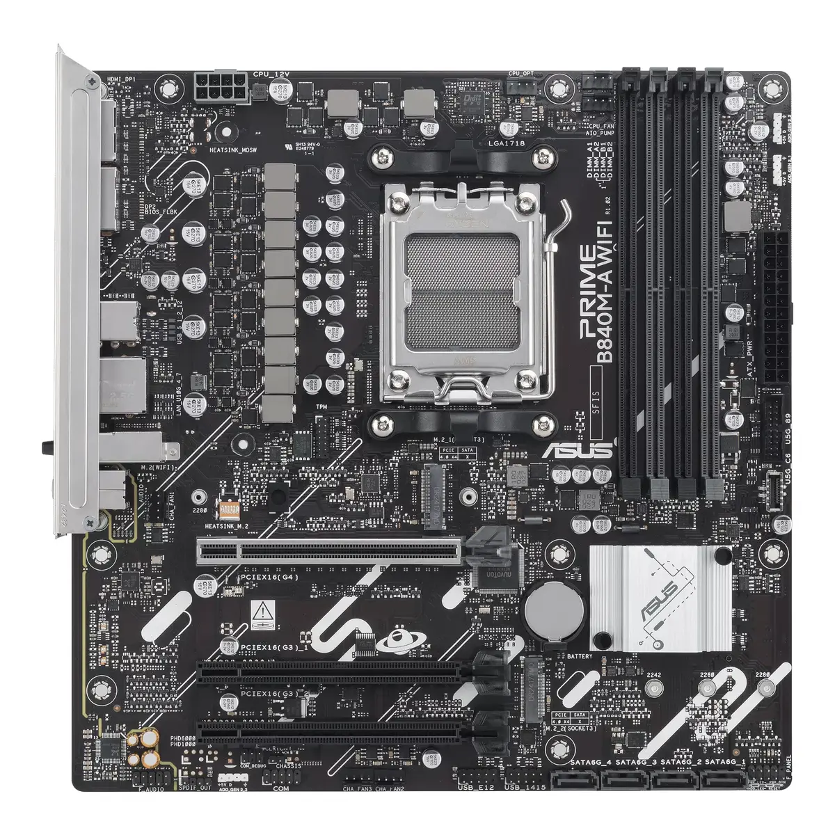 Motherboard ASUS PRIME B840M-A WIFI, 90MB1J20-M0EAY0 Photo 6