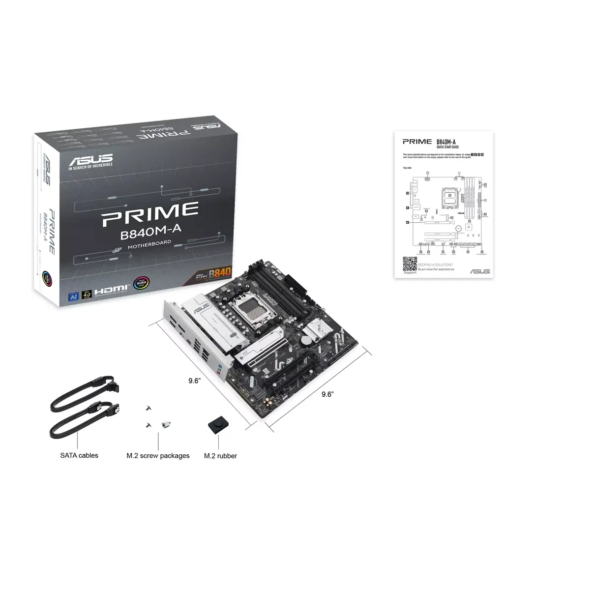 Pamatplate ASUS PRIME B840M-A-CSM, 90MB1J10-M0EAYC Photo 5