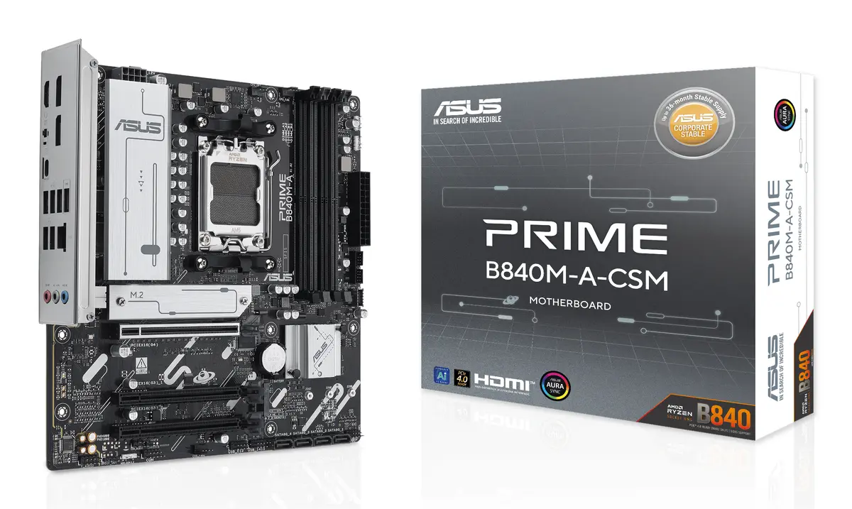 Asus PRIME B840M-A-CSM Micro ATX Mātesplate