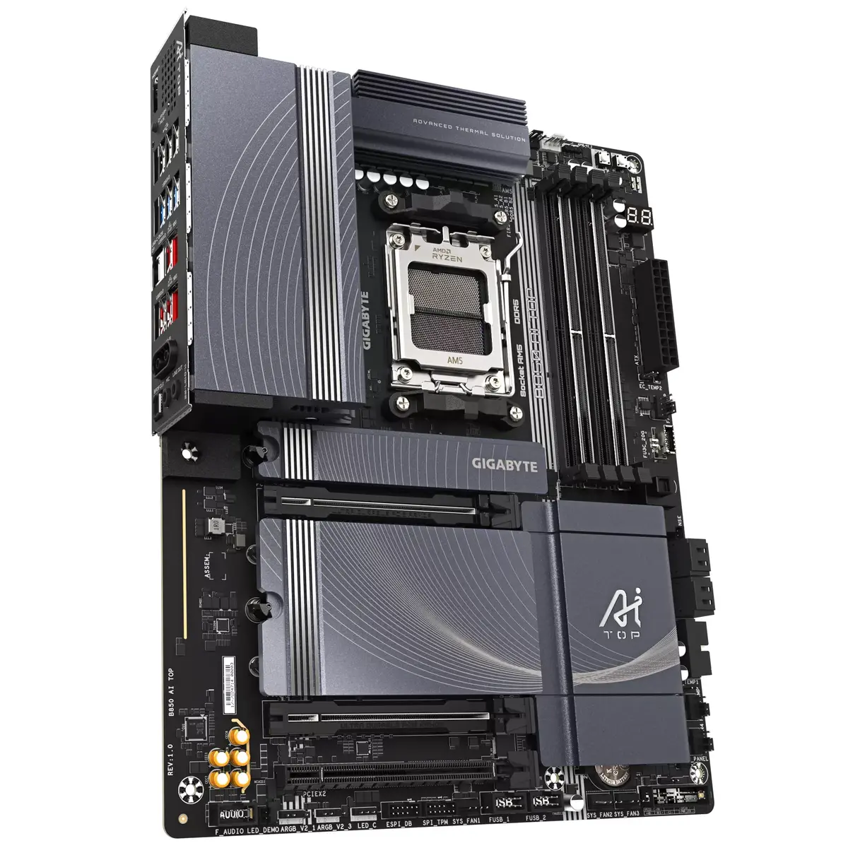 Motherboard GIGABYTE B850 AI TOP, B850 Photo 3