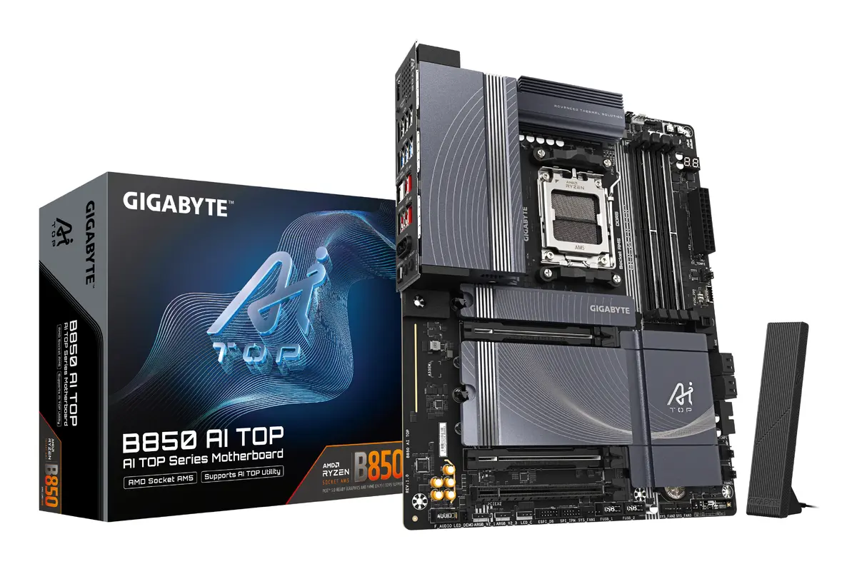 Pamatplate GIGABYTE B850 AI TOP, AMD