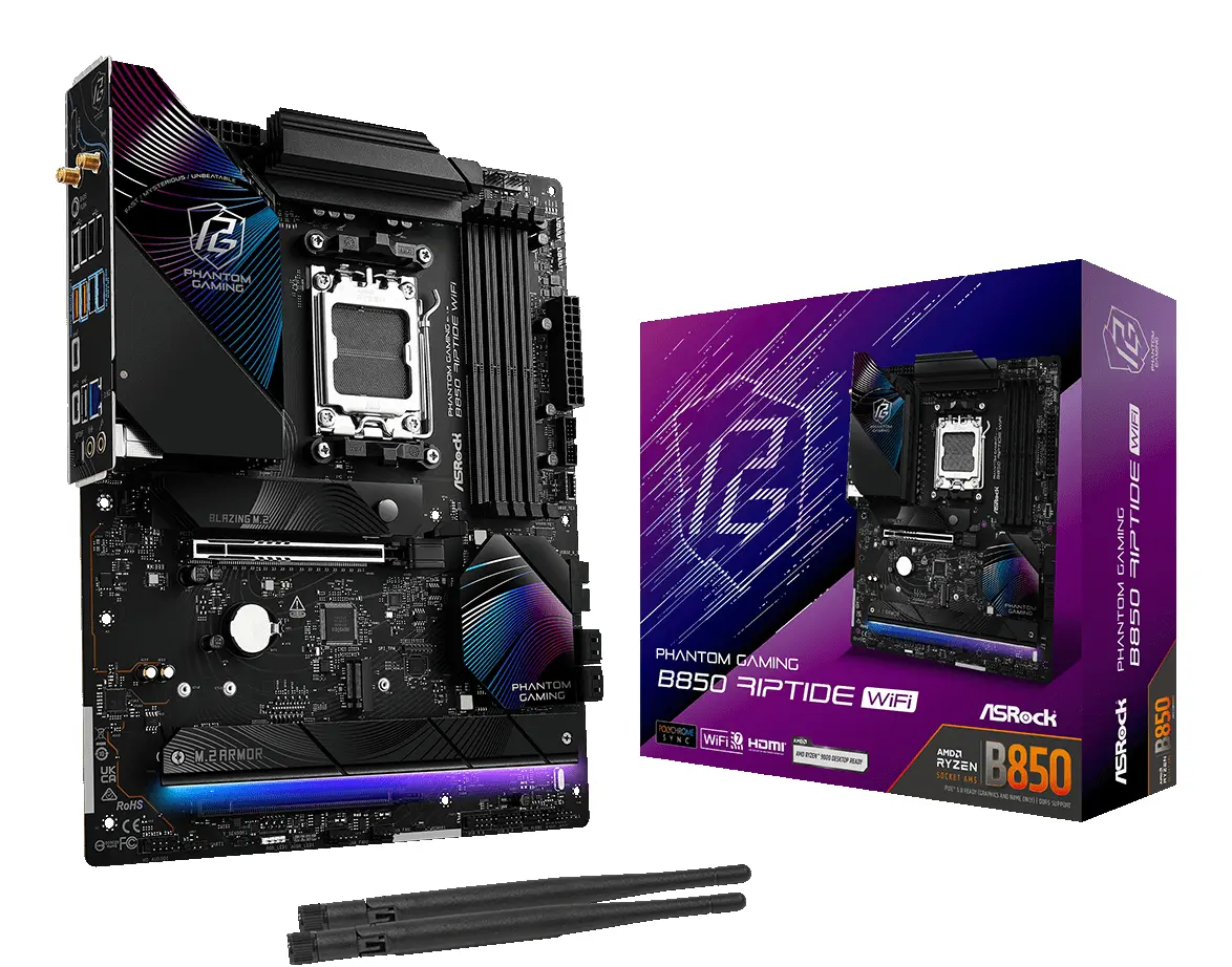 ATX Mātesplate ASROCK Phantom Gaming B850