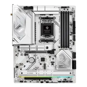 Mātesplate ASROCK B850 Steel Legend WiFi ATX — AMD B850, Socket AM5, DDR5, 4 DIMM, 4x M.2, Wi‑Fi 7, 2.5Gb LAN
