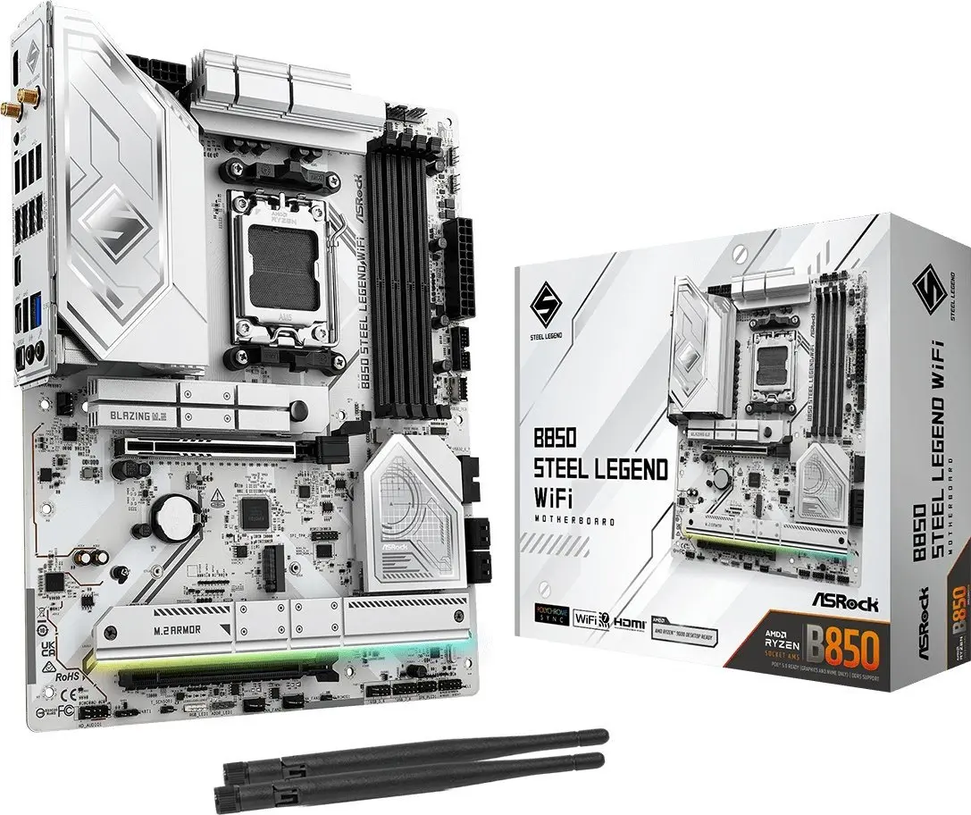 Mātesplate ASROCK B850 Steel Legend WiFi