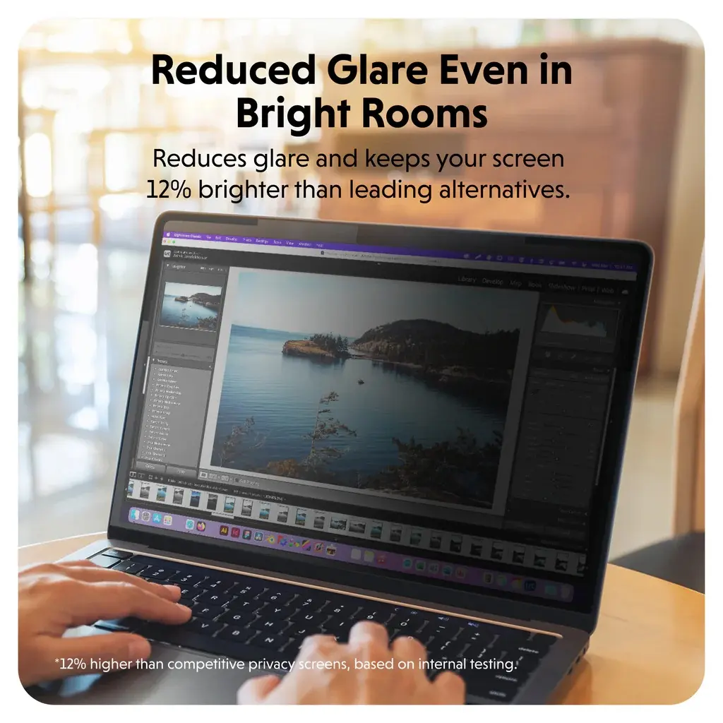 Frameless display privacy filter HYPER HyperShield HS5214GL Photo 7