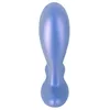 Анальный вибратор Sweet Smile Metallic silicone двухмоторный Photo 5