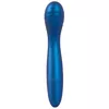 G-spot вибратор Sweet Smile гибкий силикон металлик фиолетовый Photo 3