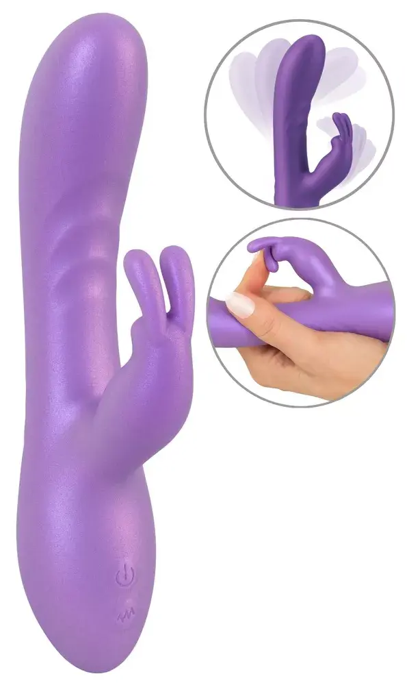 Вибратор Sweet Smile Flexible Rabbit силикон 18,3 см Photo 2