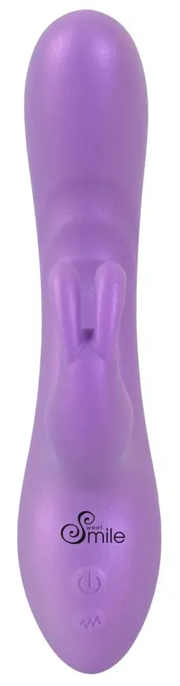 Вибратор Sweet Smile Flexible Rabbit силикон 18,3 см Photo 3