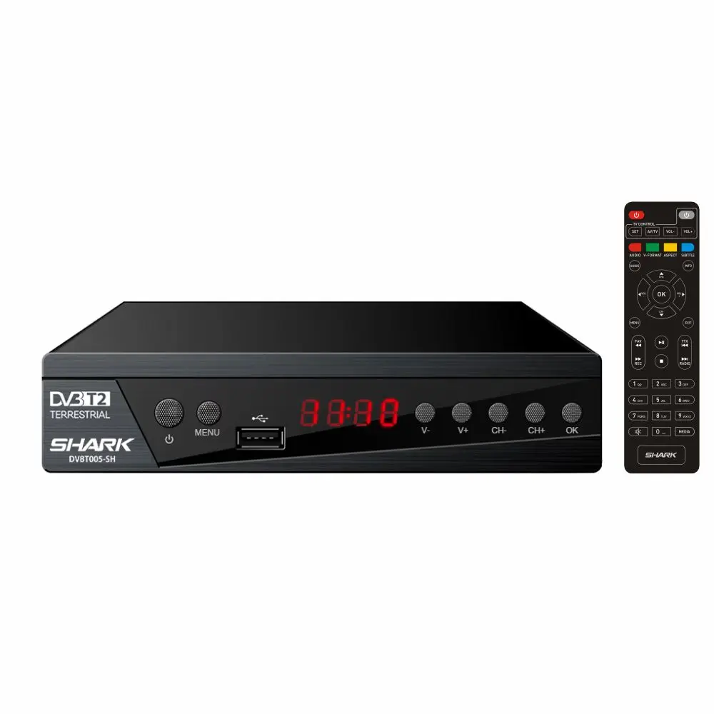 Digitālais TV uztvērējs MANTA DVBT005-SH DVB-T/T2