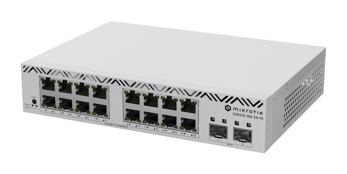 MikroTik CSS318-16G-2S+IN pārvaldāms slēdzis Photo 2