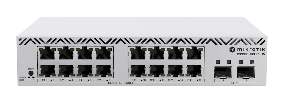 MikroTik CSS318-16G-2S+IN управляемый коммутатор Photo 5
