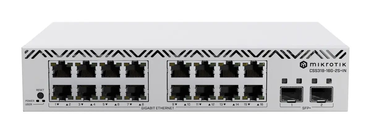 MikroTik CSS318-16G-2S+IN управляемый коммутатор Photo 8