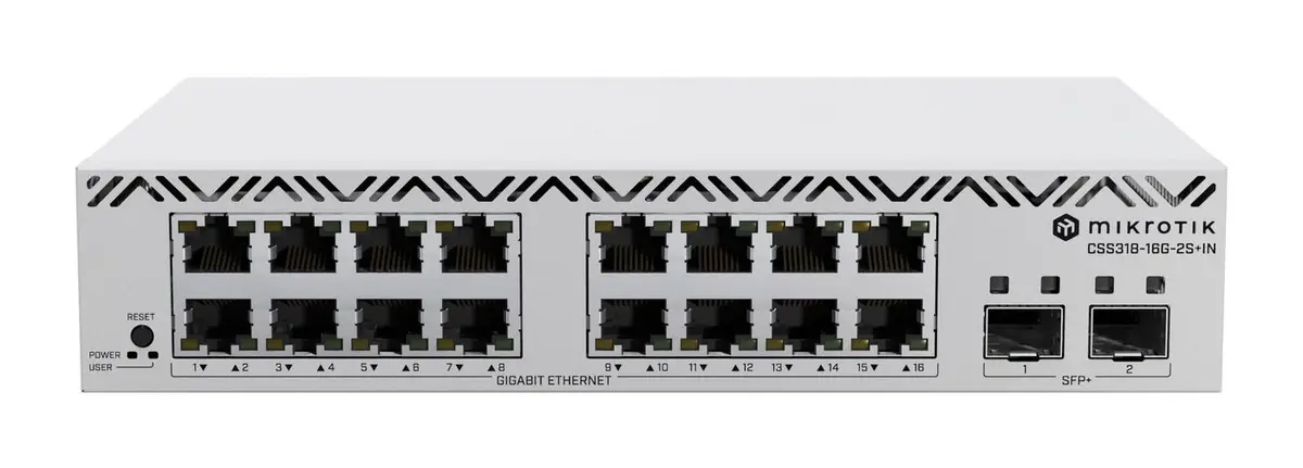 MikroTik CSS318-16G-2S+IN управляемый коммутатор Photo 9