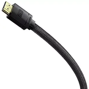 HDMI cable Baseus CAKGQJ01 2 m, HDMI Type A male–male, HDMI 2.1, black/silver