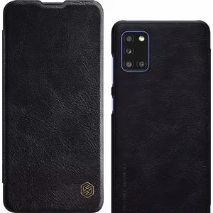 Flip case Nillkin for Samsung Galaxy A31 — Black protective phone cover