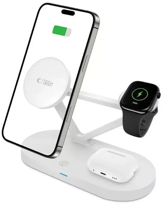 Bezvadu lādētājs Tech-Protect A41 15W Qi