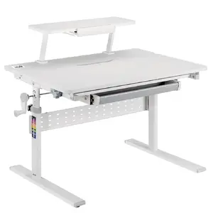 Bērnu ergonomisks galds Ergo Office ER-483 — augstuma regulējams kompakts dizains