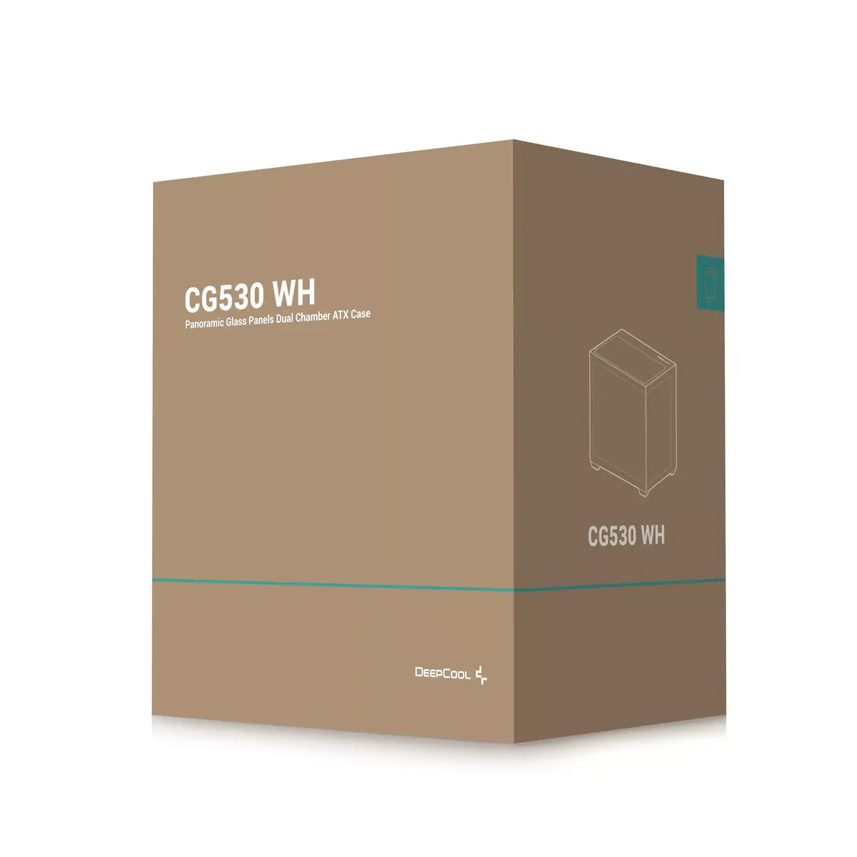 DeepCool CG530 WH корпус ПК — Midi Tower Photo 14