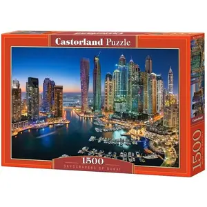 Пазл Castorland Skyscrapers of Dubai 1500 деталей, ширина 680 мм, от 9 лет