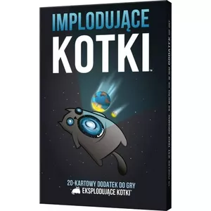 Карточная игра Rebel Imploding Kittens New Edition — партийная карточная игра, многопользовательская, для семьи